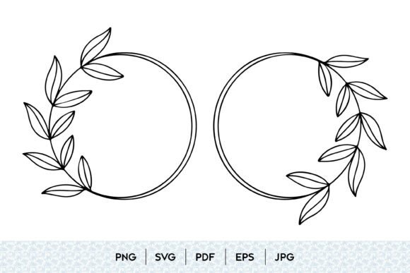 Botanical Circle Frame SVG Bundle: A Versatile Design Resource for Creators