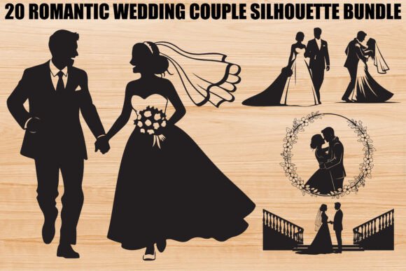 Capturing Eternal Love: The Ultimate Guide to the Romantic Wedding Silhouette Bundle