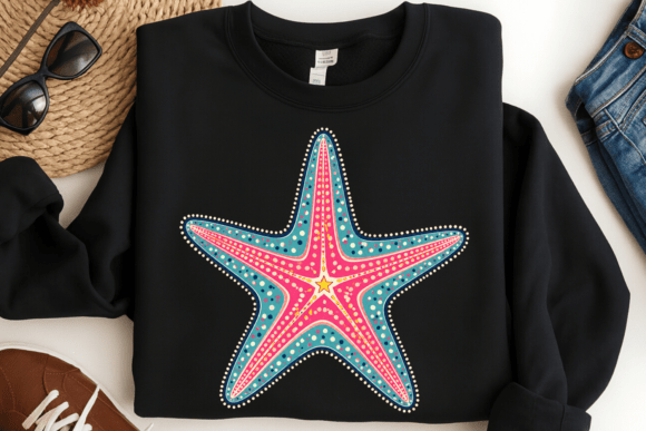 Evaluating the Colorful Starfish Ocean Sea Life PNG for Creative Projects