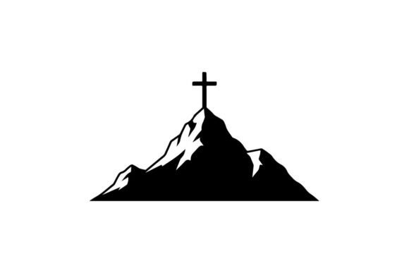 Minimalist Black Mountain with Cross Sym: A Strategic Asset for Modern Design Workflows