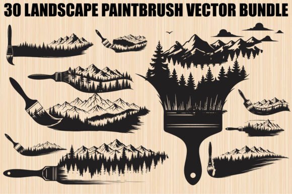 Nature Landscape Paintbrush Design Bundle: A Practical Evaluation for Creators