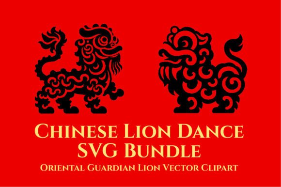 Unleashing Cultural Power: A Deep Dive into the Chinese Lion Dance SVG Bundle